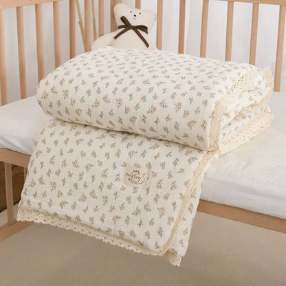 Cotton Padded Baby Blanket