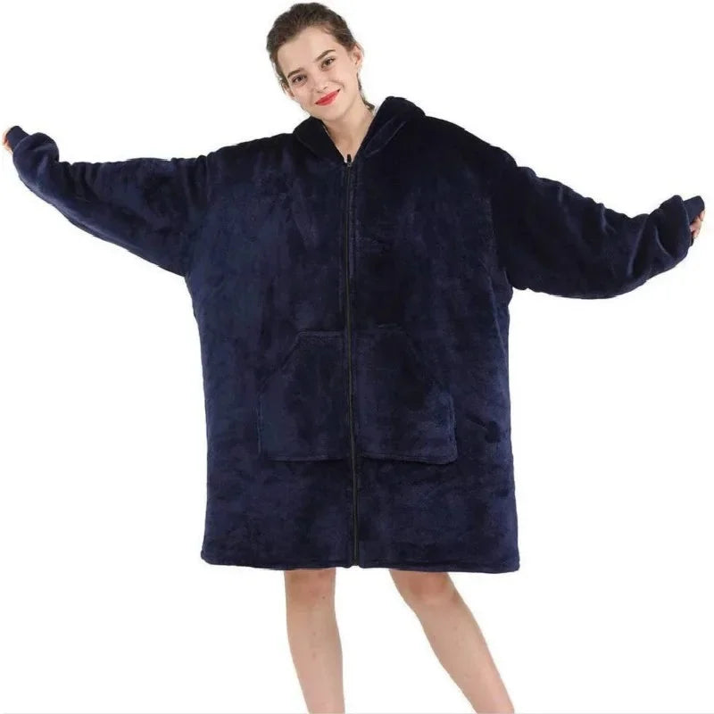 Hoodie Oversized Wearable Blanket