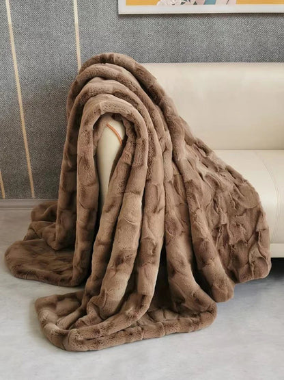 Faux Fur Mink Blankets