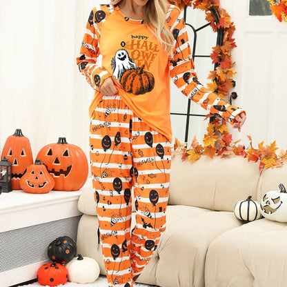 Women's Halloween Pajamas Set