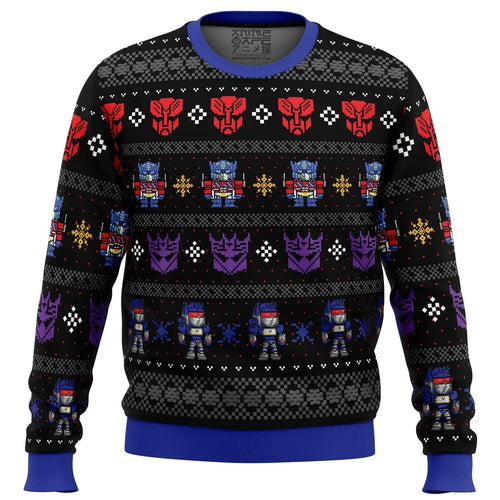 Transformers Ugly Christmas Sweater