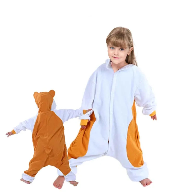 Children Hamster Cartoon Onesies