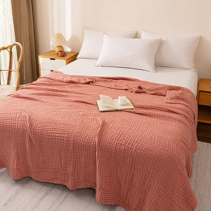 100% Cotton Muslin Blanket