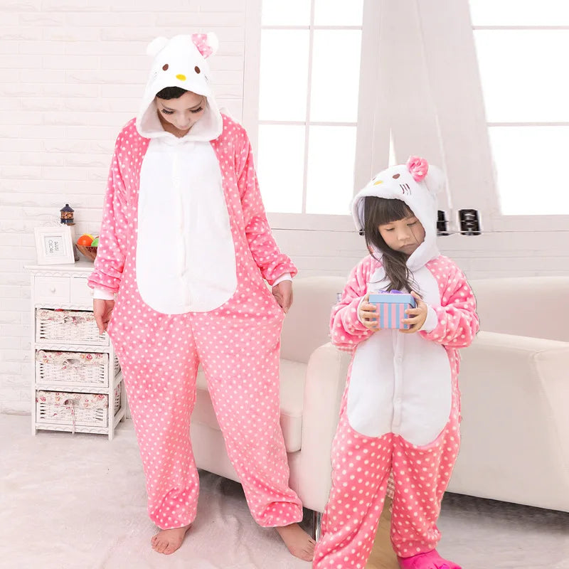 MINISO Hello Kitty Pajamas Party Cosplay Costume