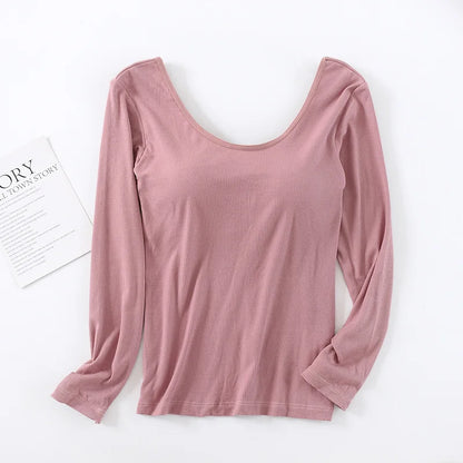 Long Sleeved Pajamas Top