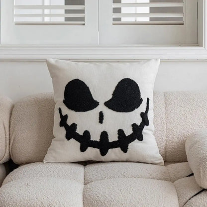 3D Cartoon Ghost Throw Pillowcase