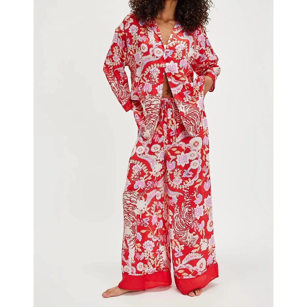 Silk Satin Pajamas Set for Women