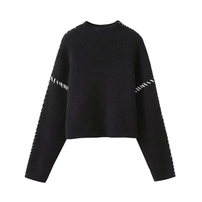 TRAF Oversize Turtleneck Sweater