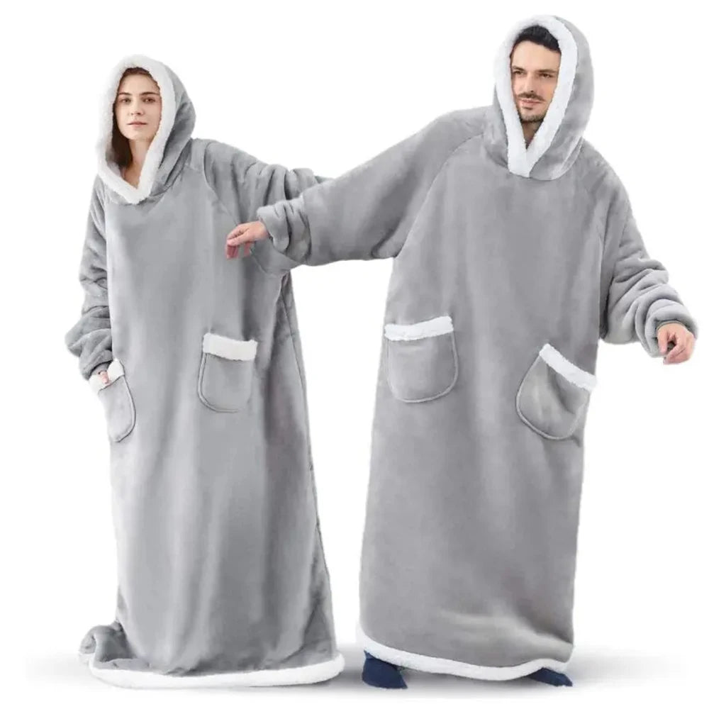 Extra Long Wearable Blankets