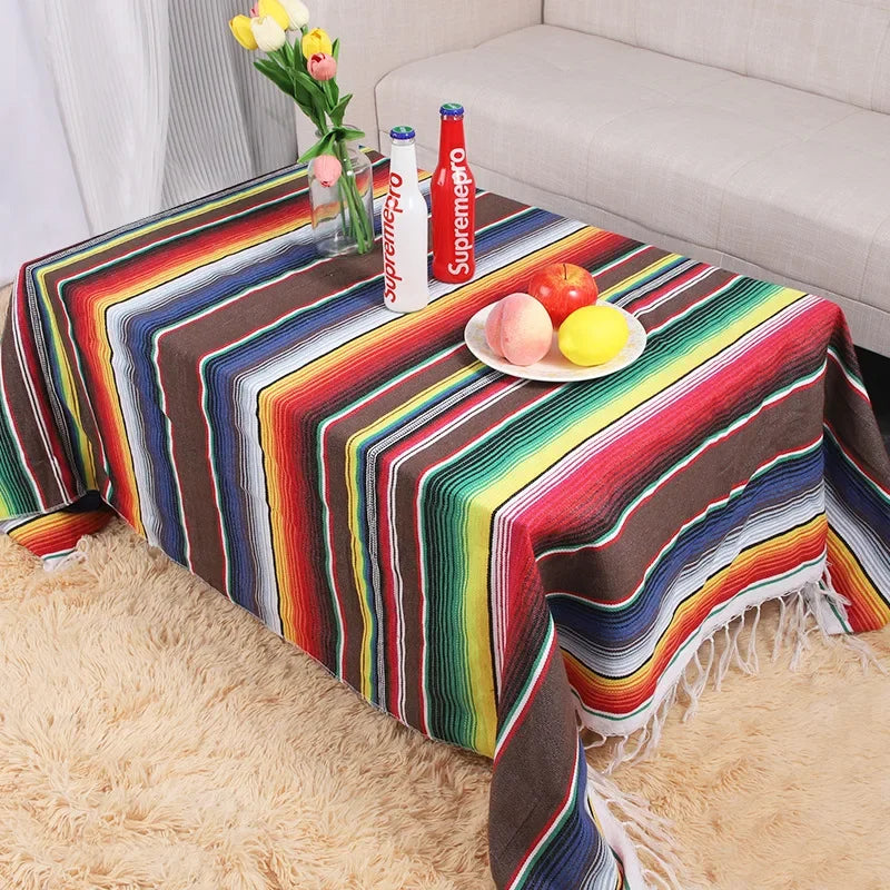Mexican Tassel Blanket