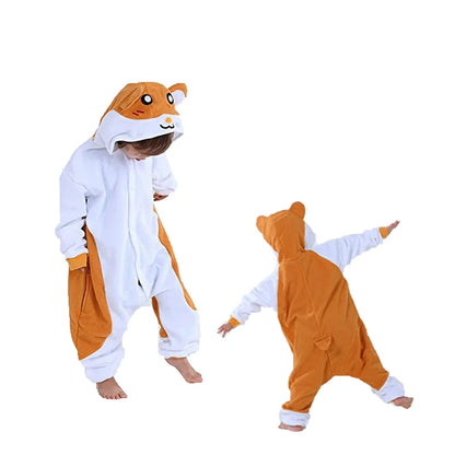 Children Hamster Cartoon Onesies