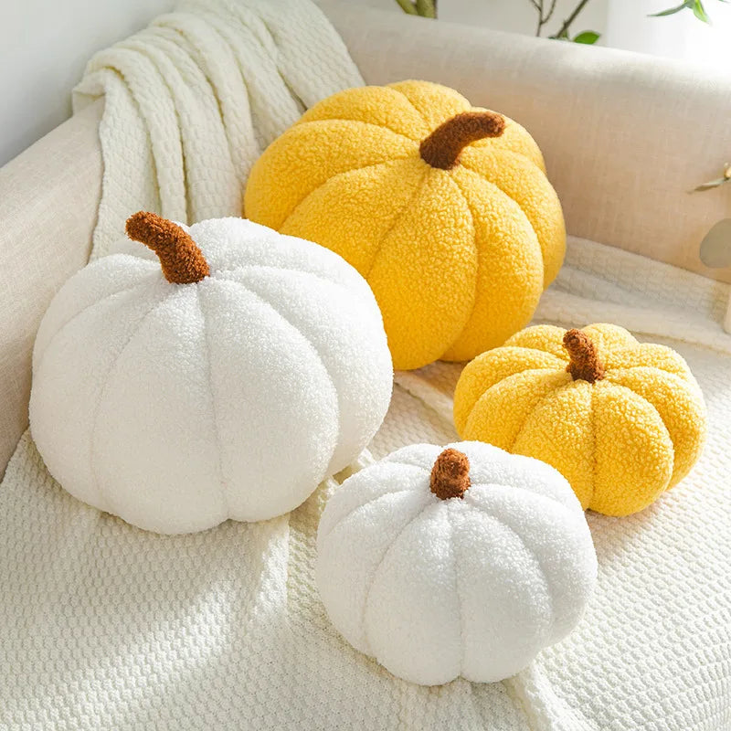 Luxury Woody Pumpkin Shaped Pillow