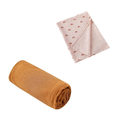Cotton Baby Blanket Set