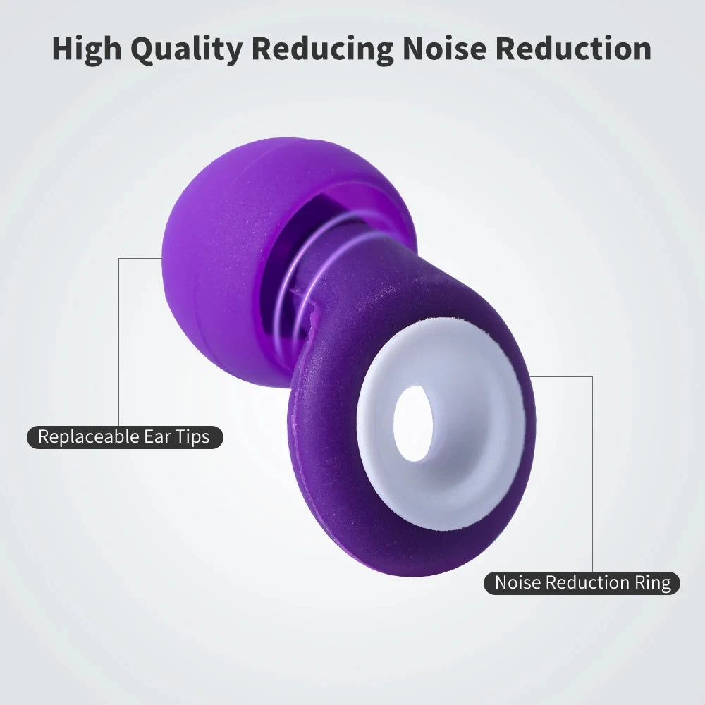 1 Pair Antinoise Earplugs