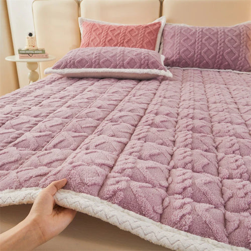 Thick Fleece Mattress Pad