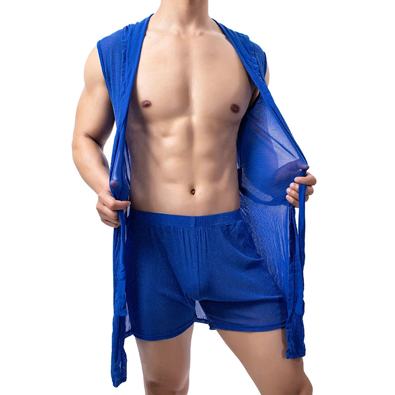Men Sexy Pajamas Sleepwear