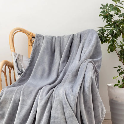 Fleece Flannel Gold Blankets