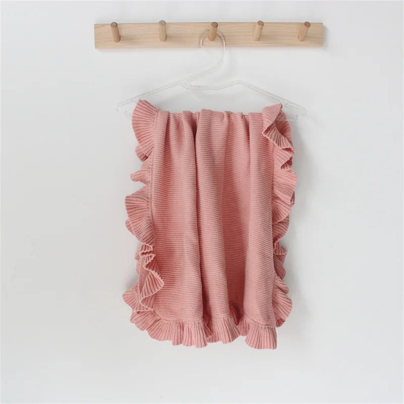 Cotton Knit Baby Blanket