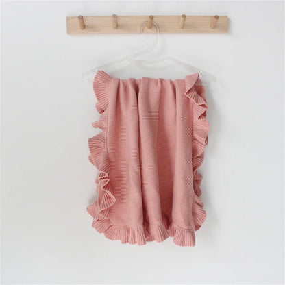 Cotton Knit Baby Blanket