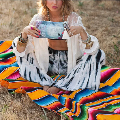 Mexican Tassel Blanket