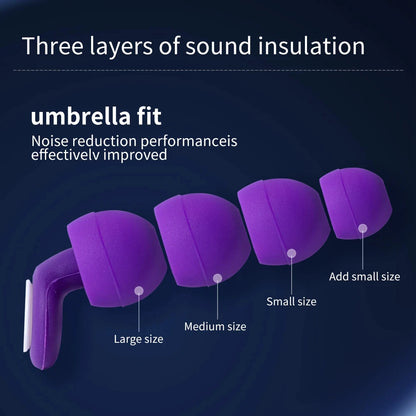 1 Pair Antinoise Earplugs