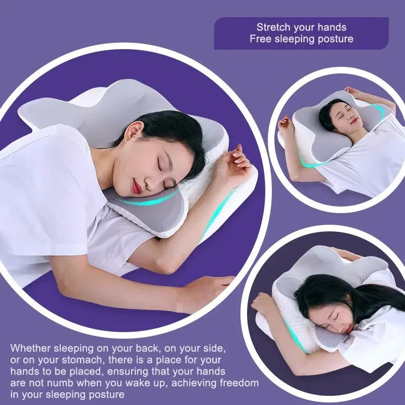 Shaped Memory Foam Pillow