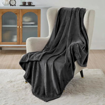 Fleece Blanket Queen Blanket Black