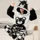 Plush Coral Fleece Pajamas