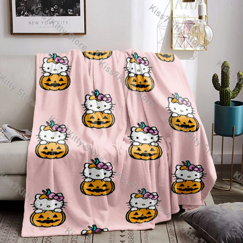 Hello Kitty Halloween Blanket