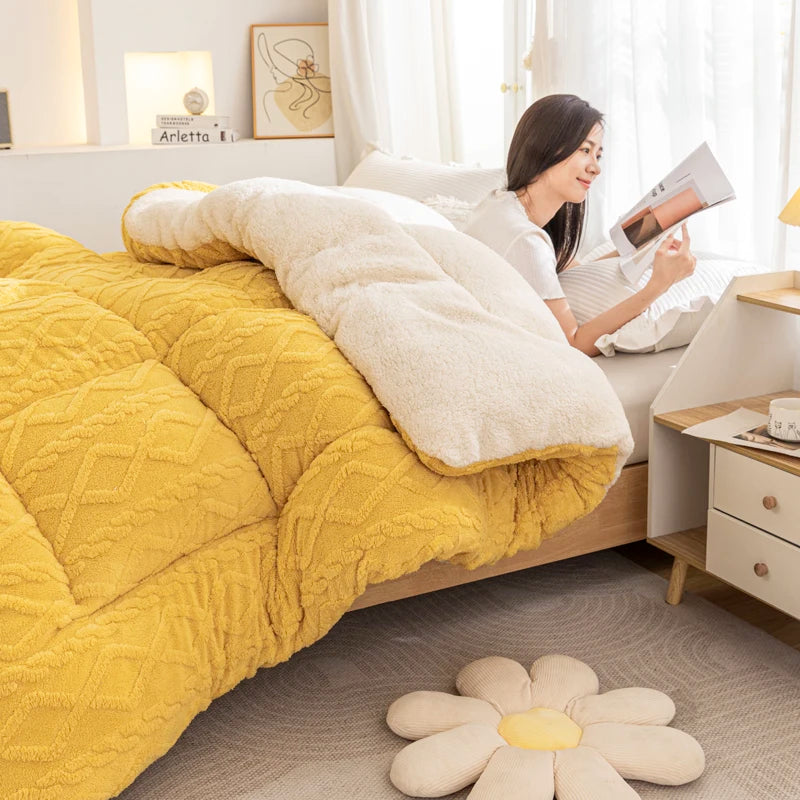 Artificial Lamb Cashmere Weighted Blankets