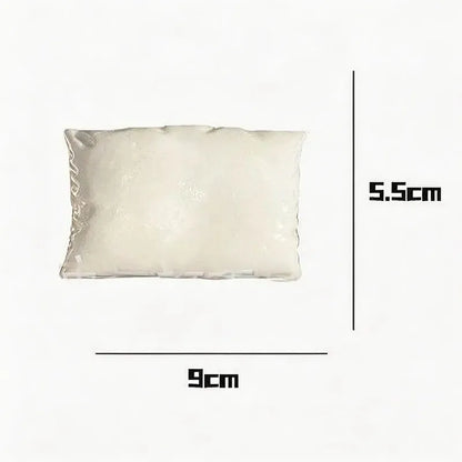 Innovative soft square white milk pillow
