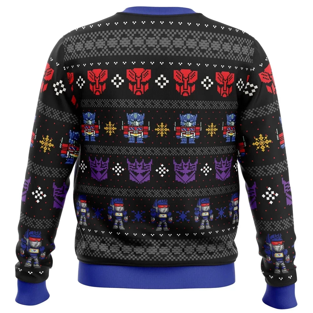 Transformers Ugly Christmas Sweater