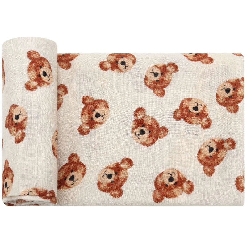 Cute Bear Baby Blanket