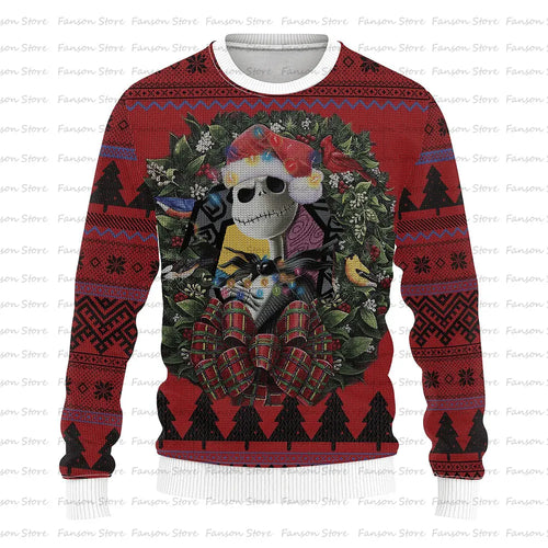 The Nightmare Before Christmas Ugly Christmas Sweatshirt