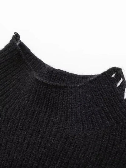 TRAF Oversize Turtleneck Sweater