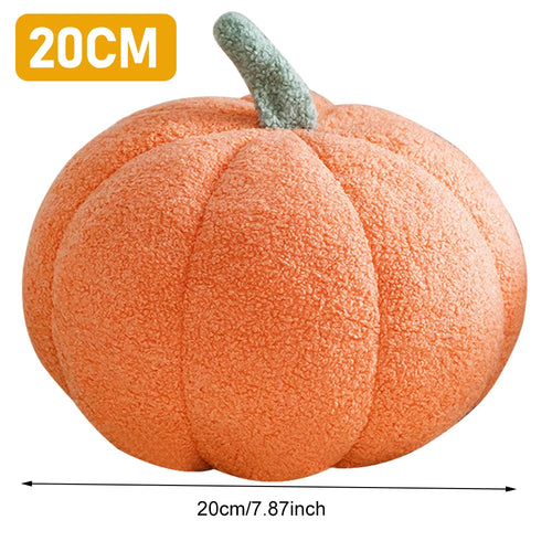 Fluffy Pumpkin Plush Pillow