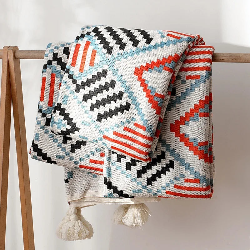 Nordic Style Knitted Blankets