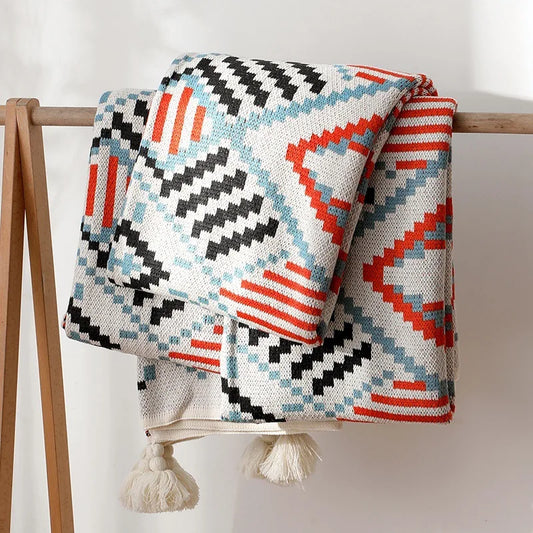 Nordic Style Knitted Blankets