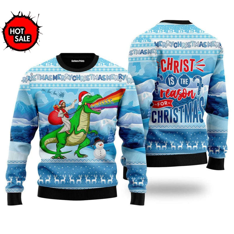 Men Women Holiday Party Xmas Sweatshirts