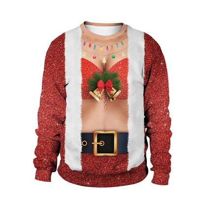 Unisex Ugly Christmas Sweater 3D Print