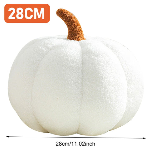 Fluffy Pumpkin Plush Pillow