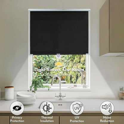Cordless Retractable Roller Shades
