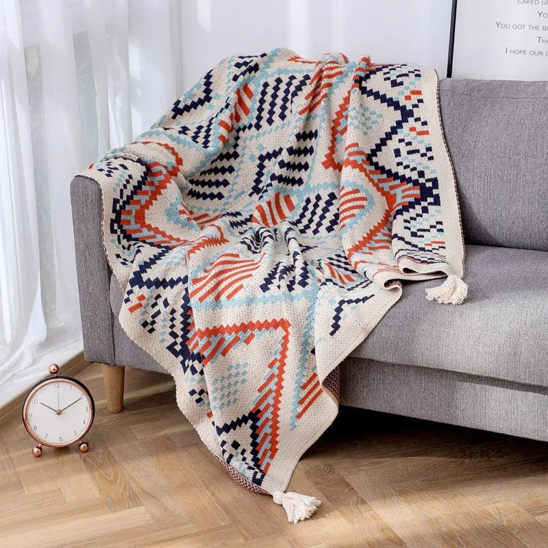 Nordic Style Knitted Blankets