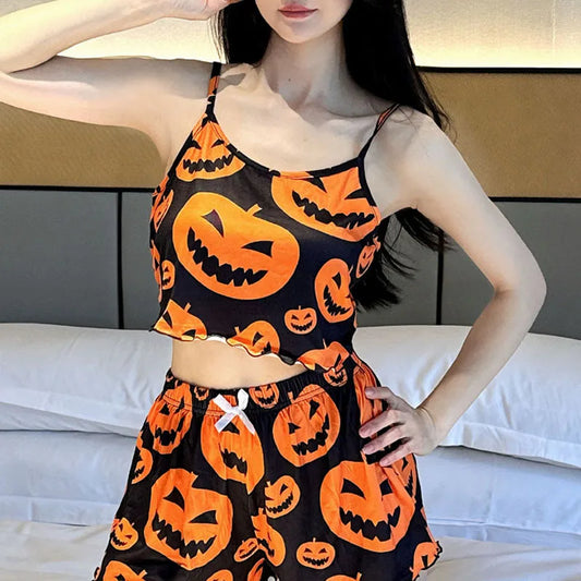 Halloween Pumpkin Loungewear