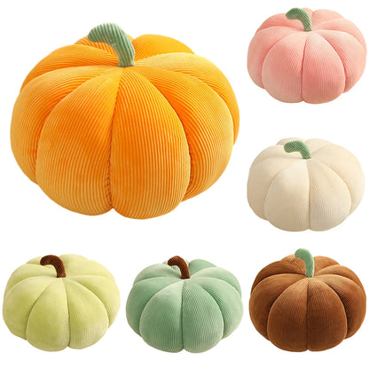 Fluffy Pumpkin Plush Pillow