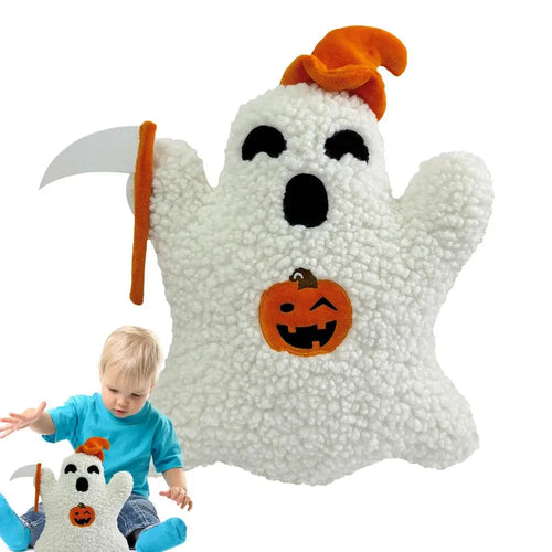 Soft Halloween Ghost Pillow