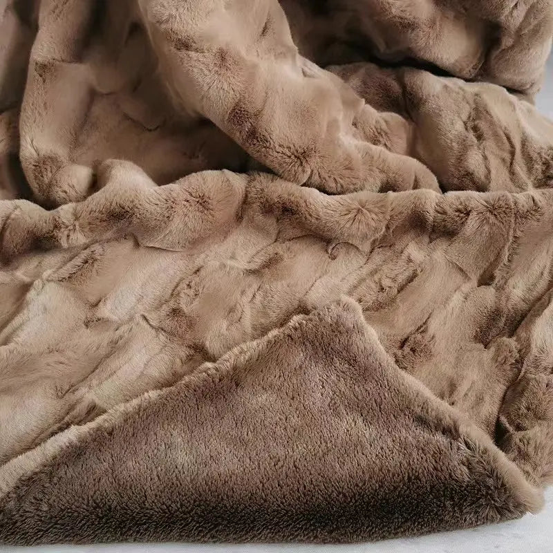 Faux Fur Mink Blankets