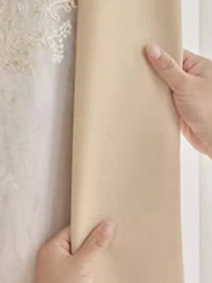 Modern minimalist and luxurious bedroom curtains