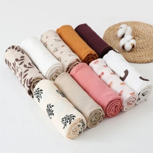 Cotton Baby Blanket Set