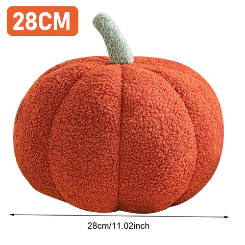 Fluffy Pumpkin Plush Pillow